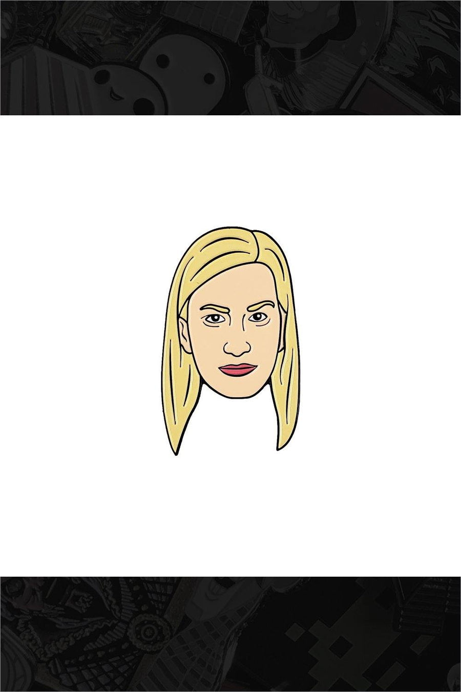 520. "Angela Martin" Pin by Goellnerd Pins - Hero Complex Gallery