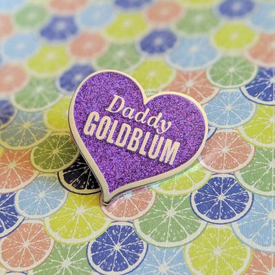 402. "Daddy Goldblum" Pin by Cunning Linguist Co. - Hero Complex Gallery