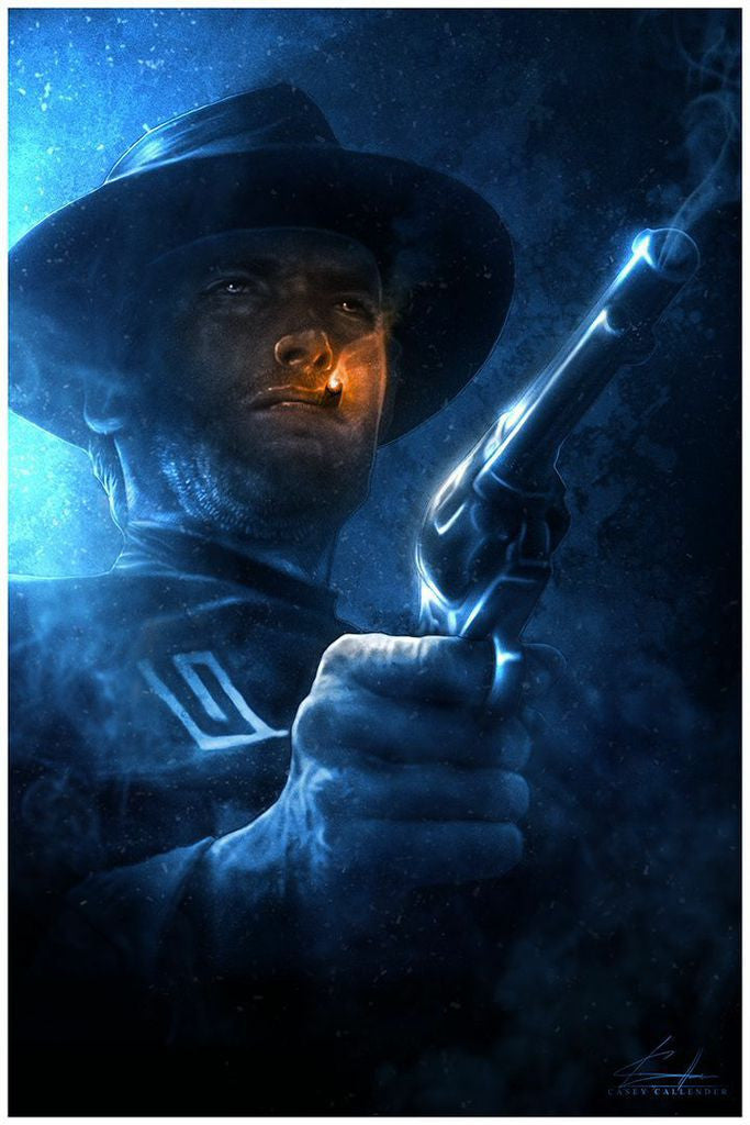 "The Man with No Name" by Casey Callender - Hero Complex Gallery