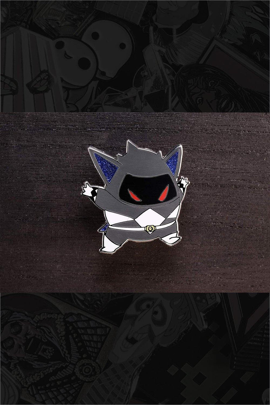 722. "Black Ranger" Pin by Goozee Pins - Hero Complex Gallery