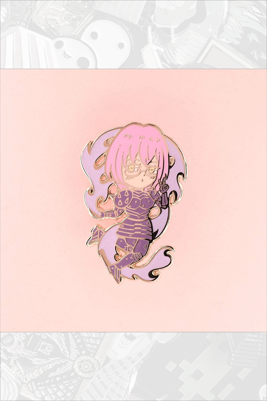 805. "Deadly Sins v2 Pins - Gowther" by Goozee Pins - Hero Complex Gallery