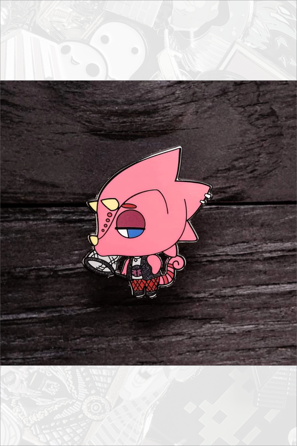 797. "Chibi Animal Island Pins - Flick" by Goozee Pins - Hero Complex Gallery