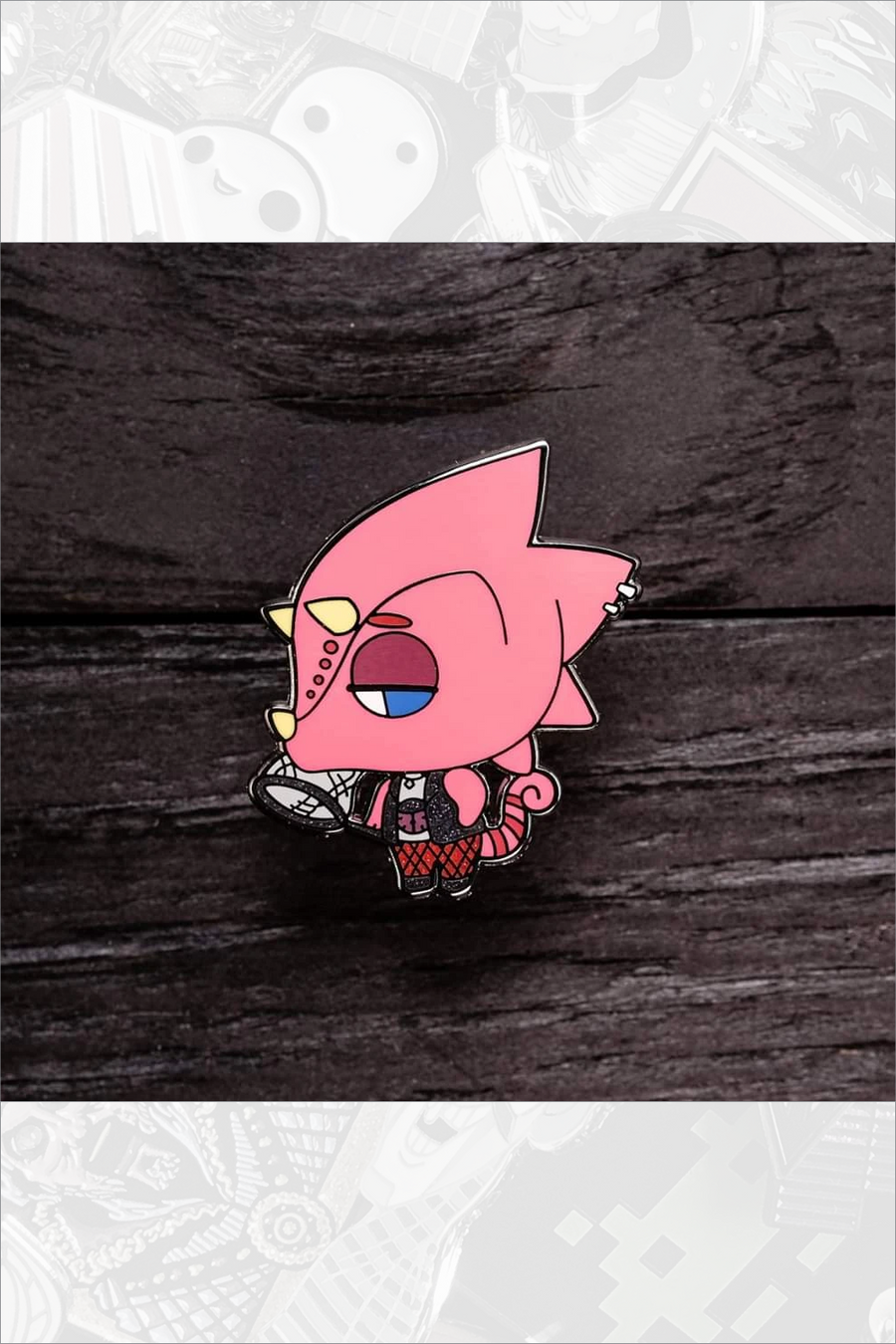 797. "Chibi Animal Island Pins - Flick" by Goozee Pins - Hero Complex Gallery