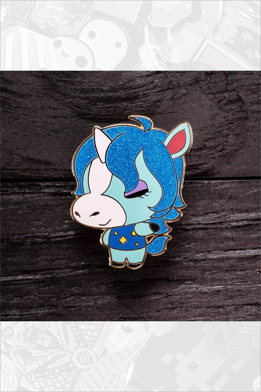 799. "Chibi Animal Island Pins - Julian" by Goozee Pins - Hero Complex Gallery
