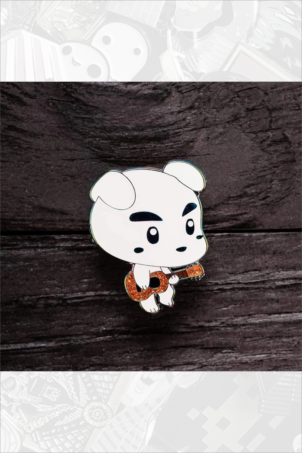 800. "Chibi Animal Island Pins - K.K. GITD" by Goozee Pins - Hero Complex Gallery