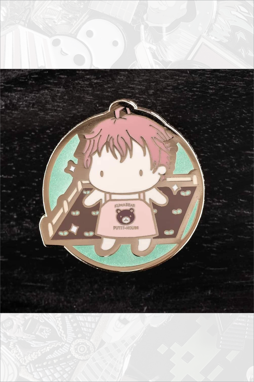 811. "Food Wars Pins - Satoshi" by Goozee Pins - Hero Complex Gallery