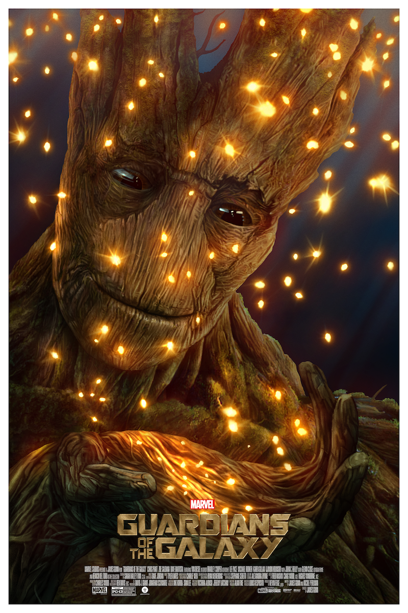"Groot" by Casey Callender - Hero Complex Gallery