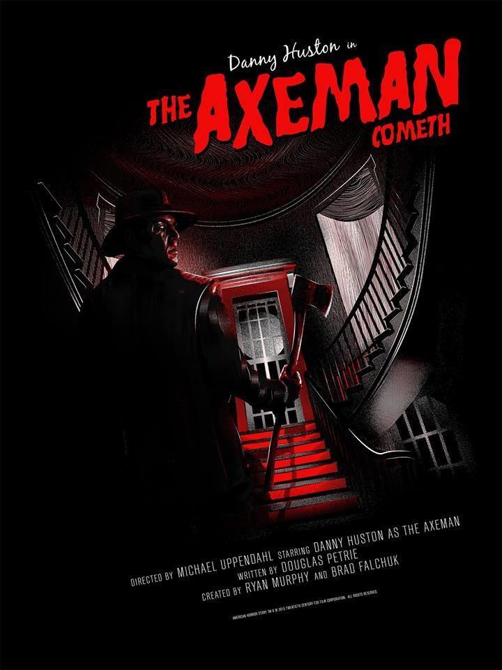 "The Axeman Cometh" Variant by Luke Butland - Hero Complex Gallery