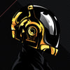 "Daftendirekt — Thomas and Guy Manuel" (Daft Punk) by Salvador Anguiano - Hero Complex Gallery
 - 2