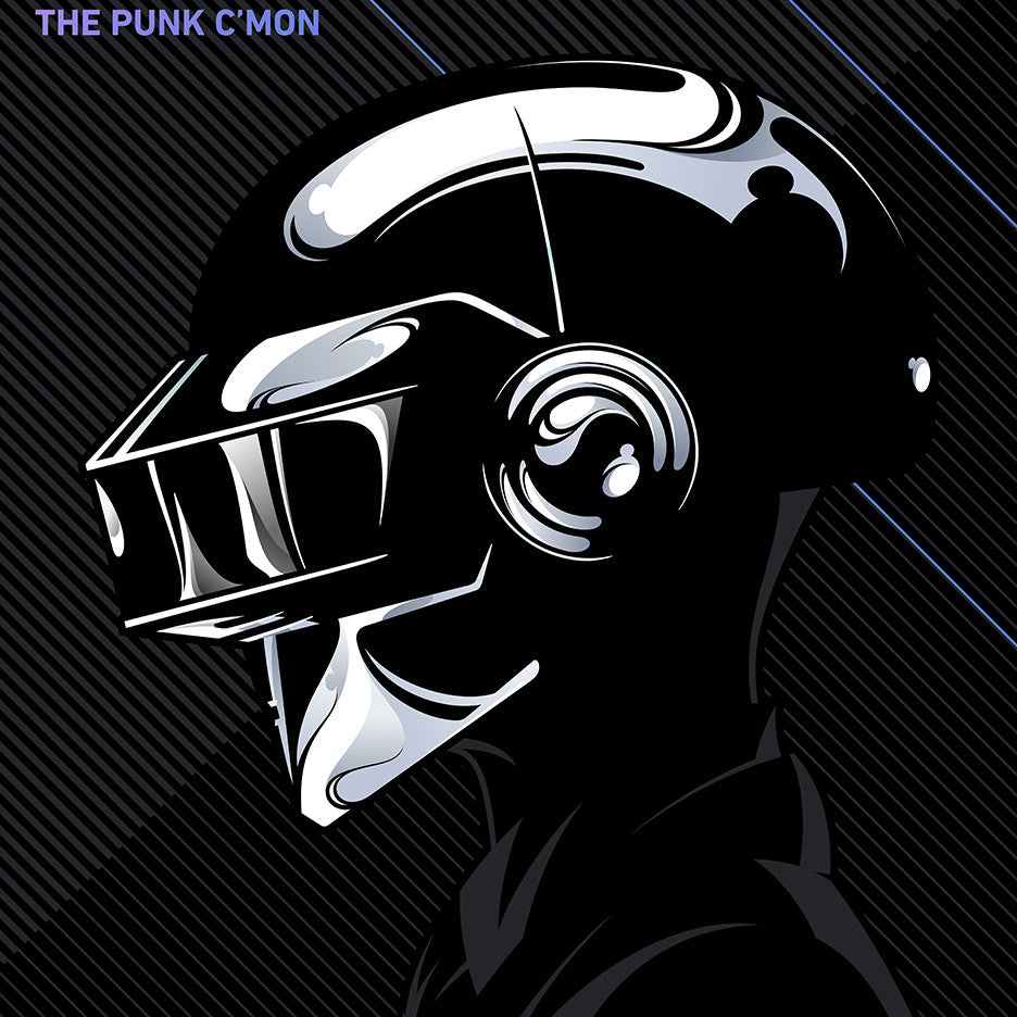 "Daftendirekt — Thomas and Guy Manuel" (Daft Punk) by Salvador Anguiano - Hero Complex Gallery
 - 3