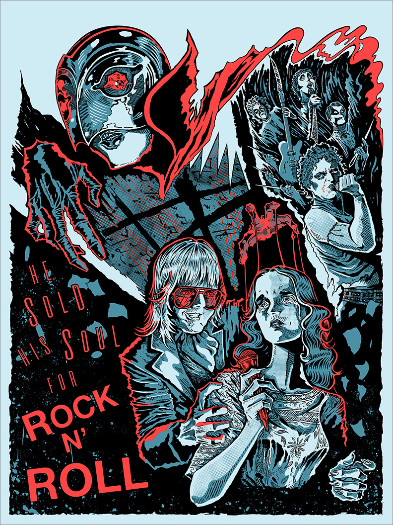 "He Sold His Soul For Rock N Roll" by HagCult - Hero Complex Gallery