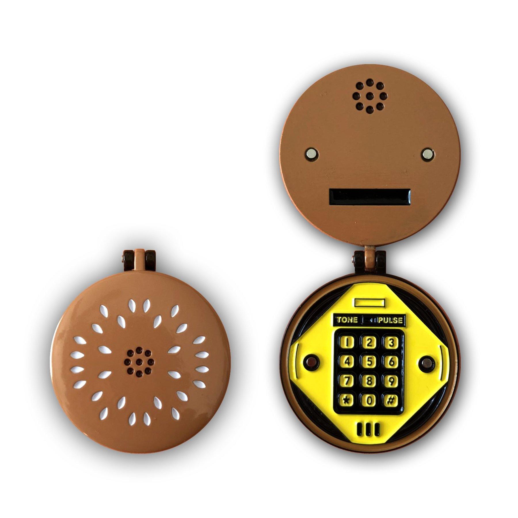 502. "Hamburger Phone" Pin by Ursa Major Supply - Hero Complex Gallery