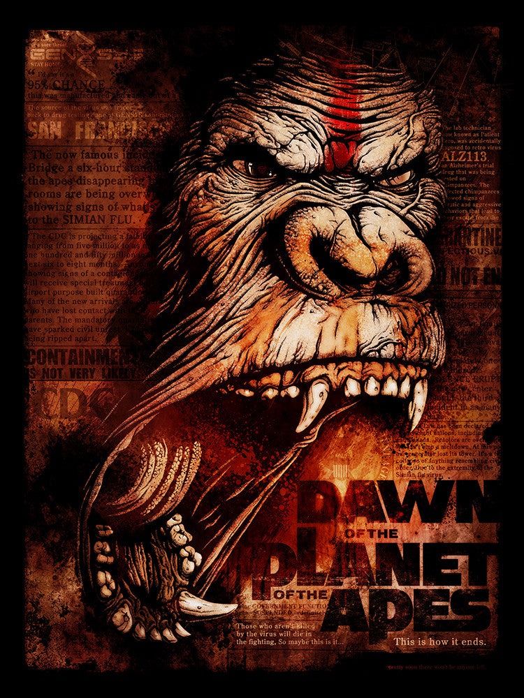 "This is how it ends" by Hanzel Haro - Hero Complex Gallery
