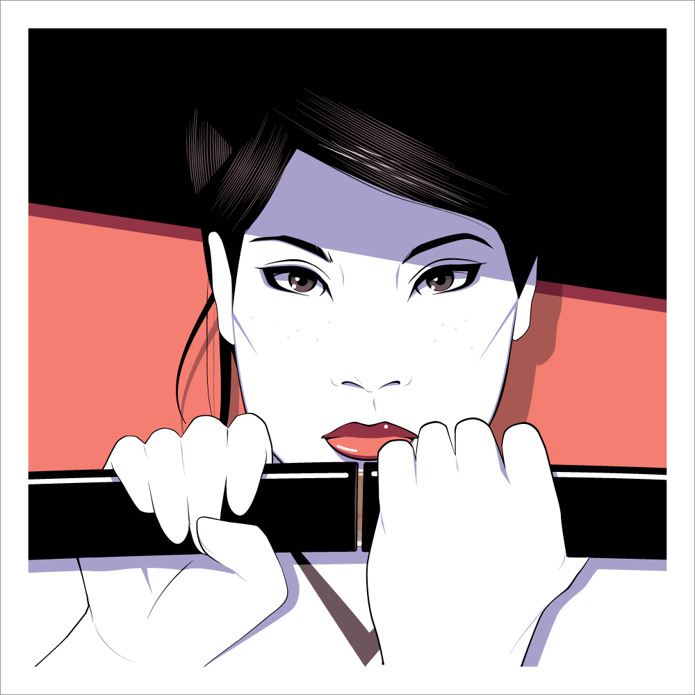 "Hanzo'd" Red Square by Craig Drake - Hero Complex Gallery