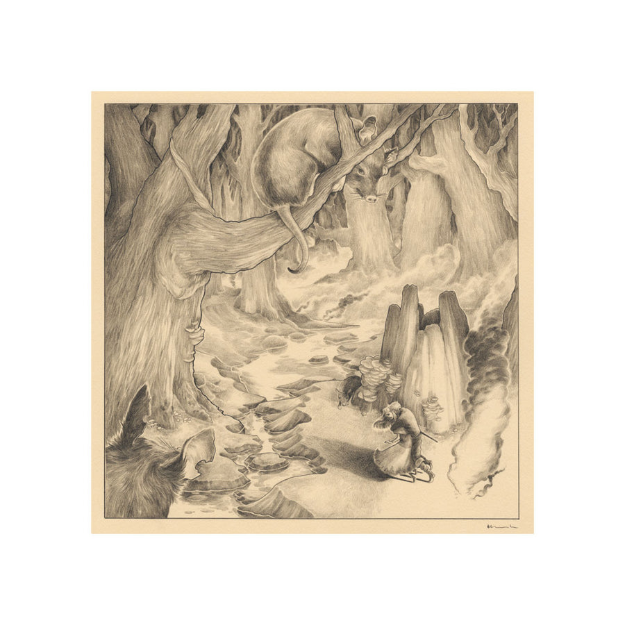 "We Can Live There Quite Happily" by Eric Michael Hancock - Hero Complex Gallery
 - 1