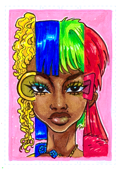 "Lil Kim" by Hayley Hyuga