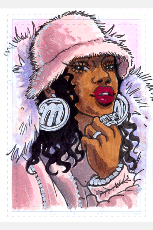 "Missy Elliott ’Pink’" by Hayley Hyuga