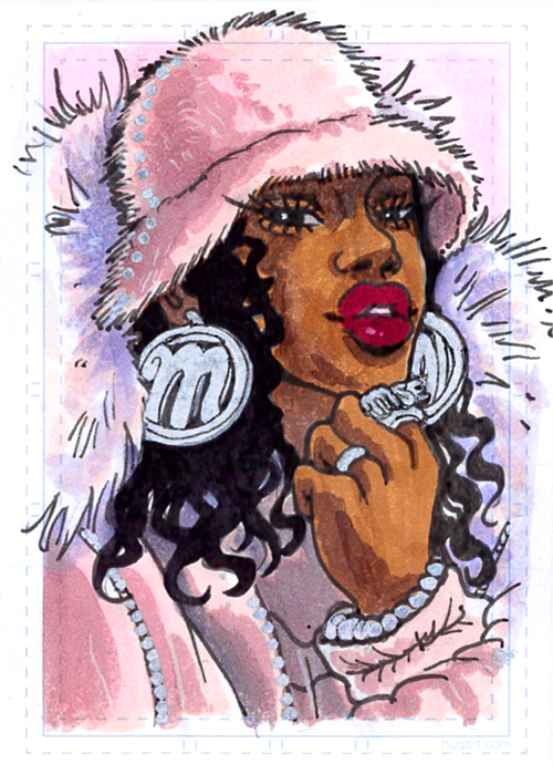 "Missy Elliott ’Pink’" by Hayley Hyuga