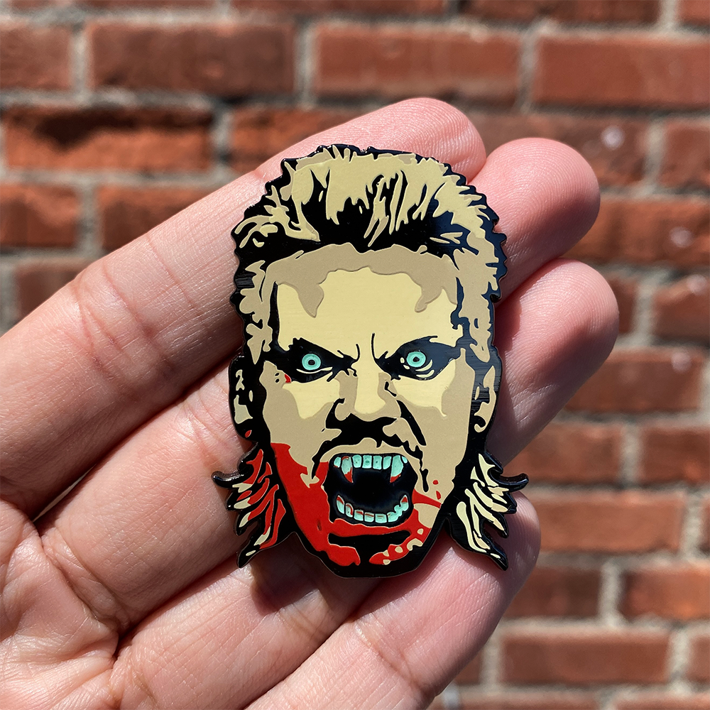 850. "Supersized David" Pin by Hellraiser Designs