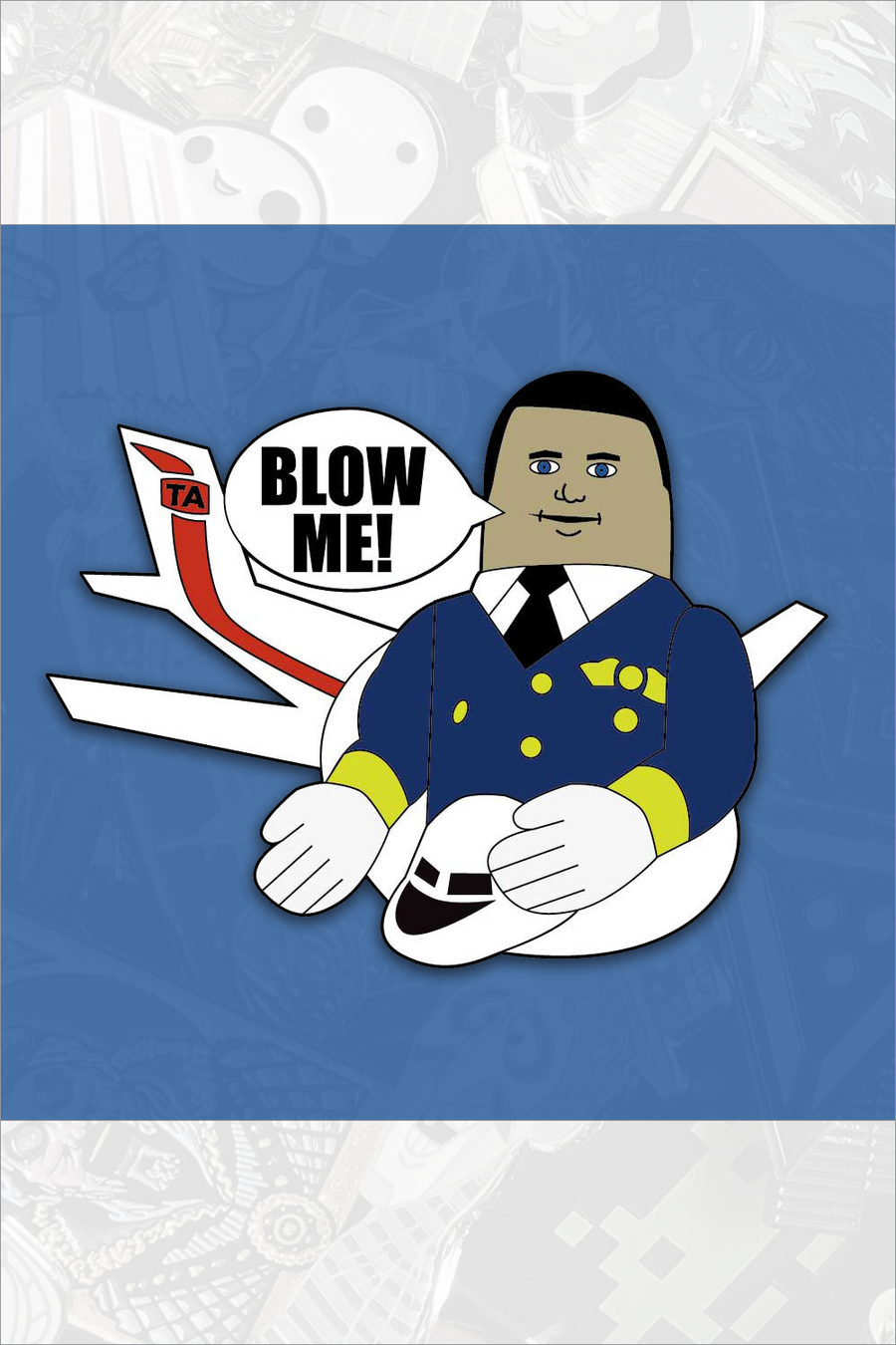 "Airplane" Pin by Hellraiser Designs - Hero Complex Gallery