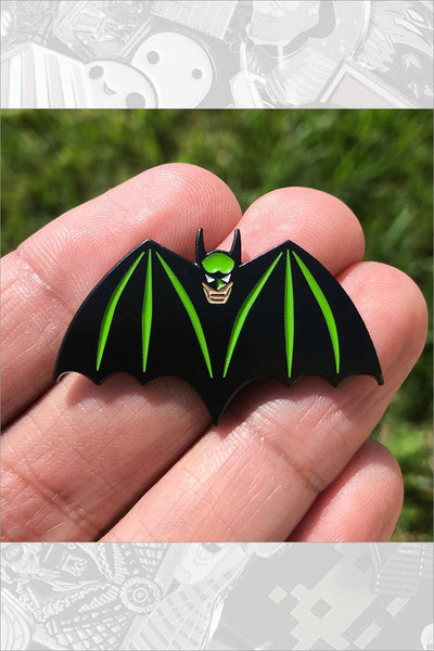 589. "Batman" Green Pin by Hellraiser Designs - Hero Complex Gallery