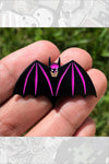 591. "Batman" Violet Pin by Hellraiser Designs - Hero Complex Gallery