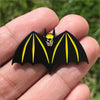 592. "Batman" Yellow Pin by Hellraiser Designs - Hero Complex Gallery