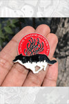 612. "Outpost #31" Red Pin by Hellraiser Designs - Hero Complex Gallery