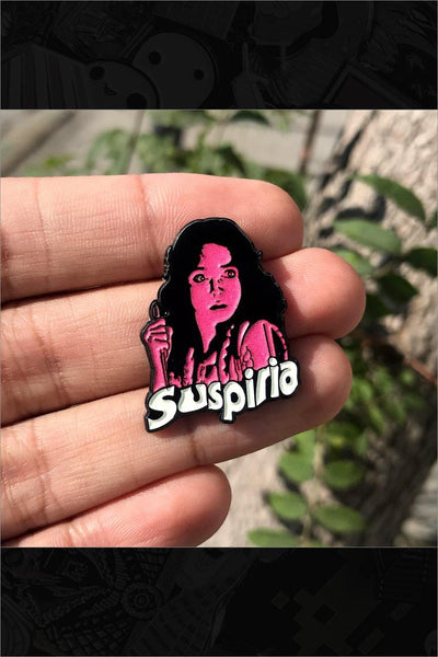 617. "Suspiria" GID / Black light Reactive Pin by Hellraiser Designs - Hero Complex Gallery