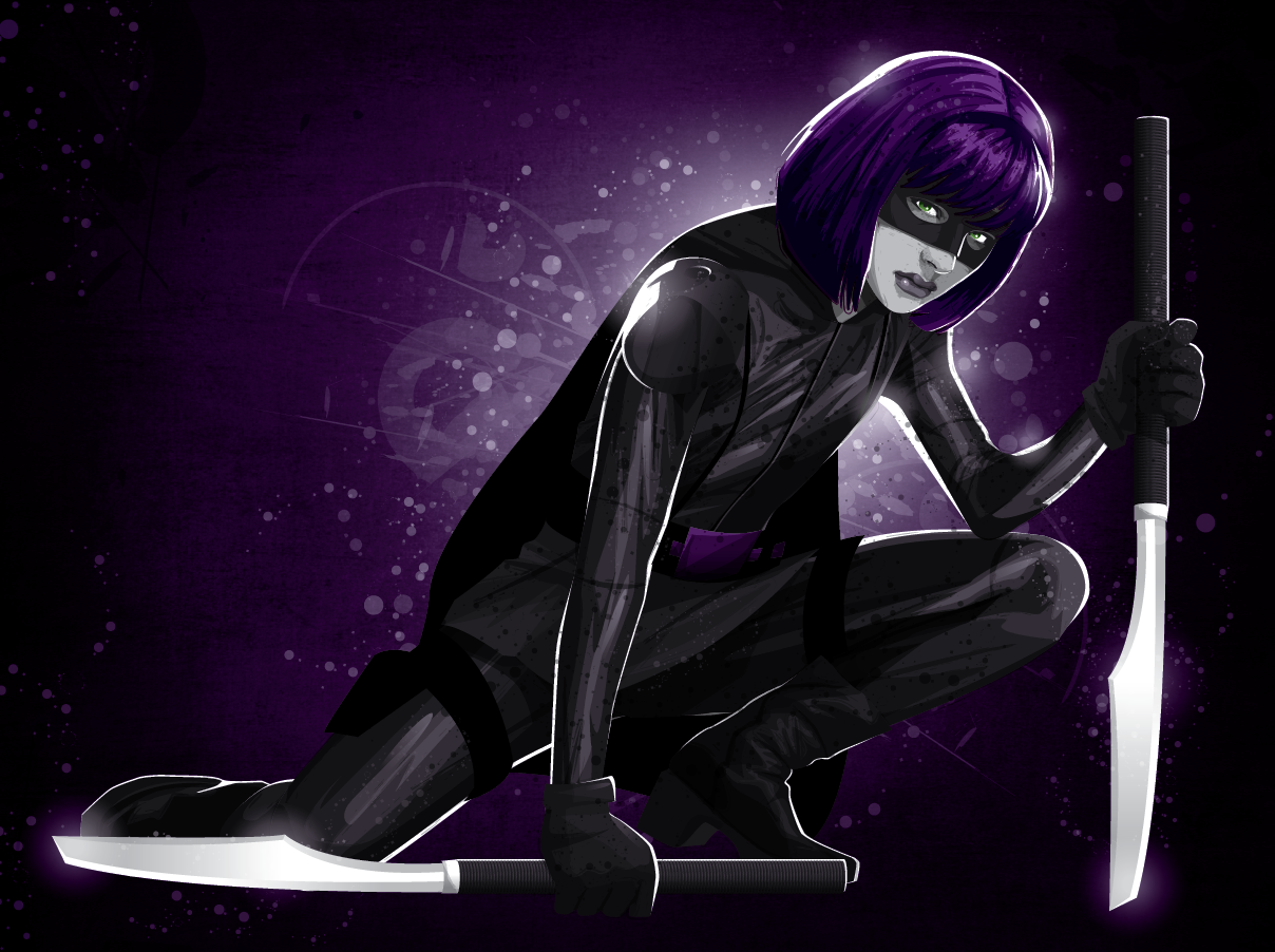 Hunters: "Hit Girl" by Mark Reihill - Hero Complex Gallery