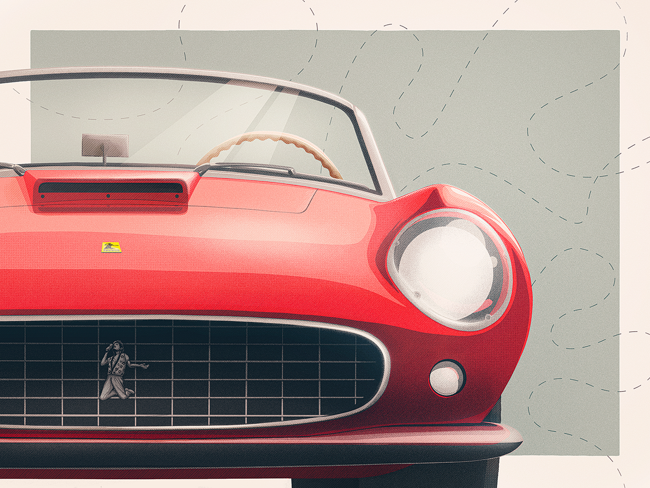 "It is His Fault He Didn't Lock the Garage" by Housebear