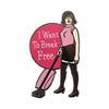 414. "I Want To Break Free" Pin by BxE Buttons x StaciaMade - Hero Complex Gallery
