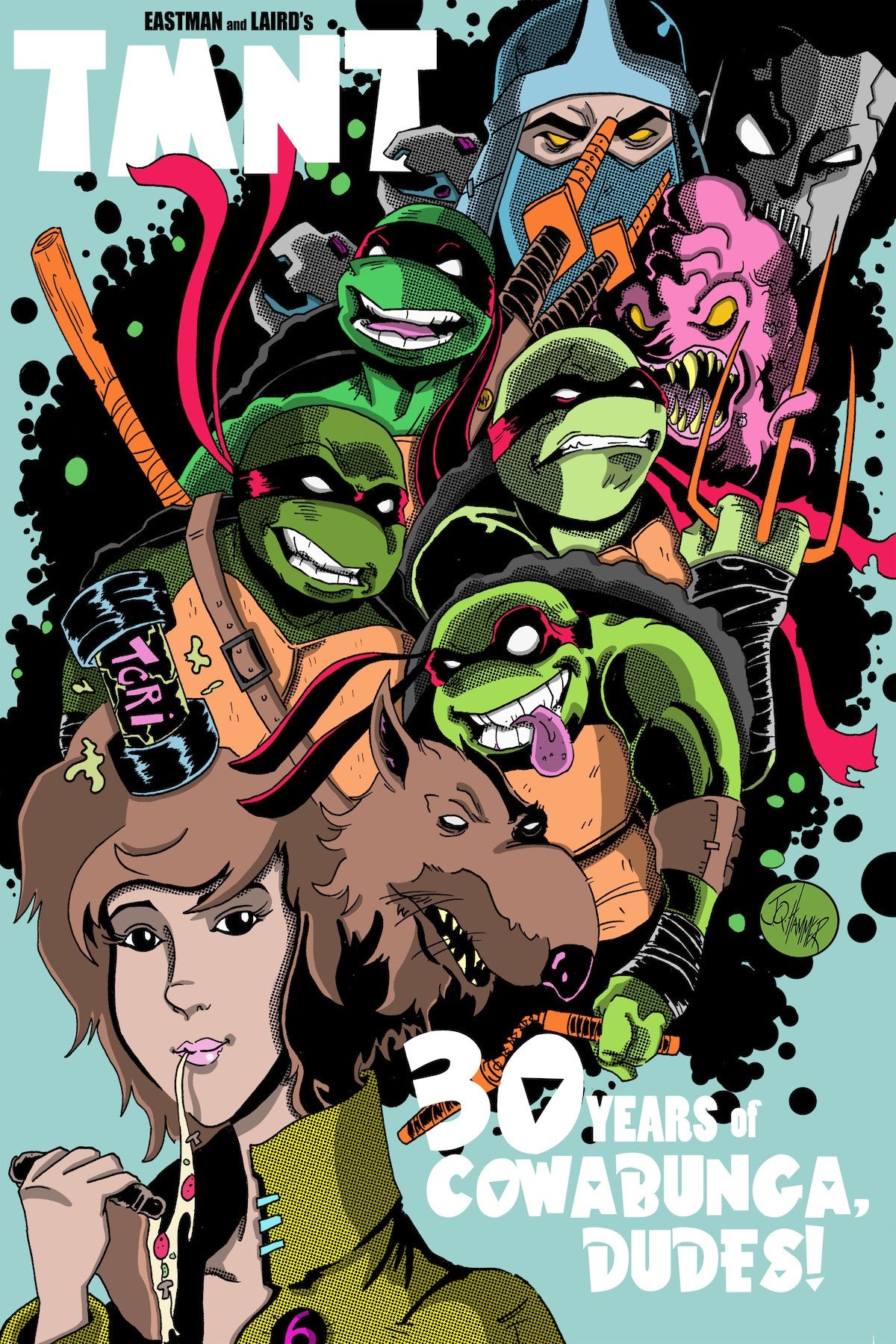 "Cowabunga, 30!" by J.Q. Hammer - Hero Complex Gallery
