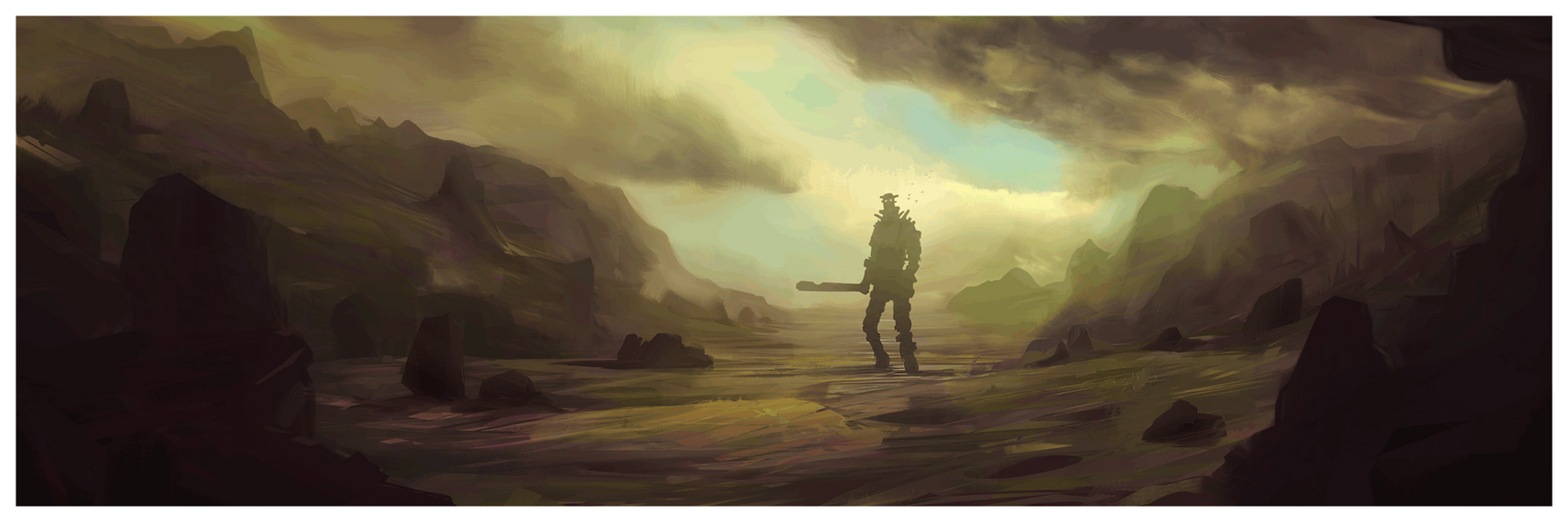 "A Peaceful Shadow" by Jordan Buckner - Hero Complex Gallery