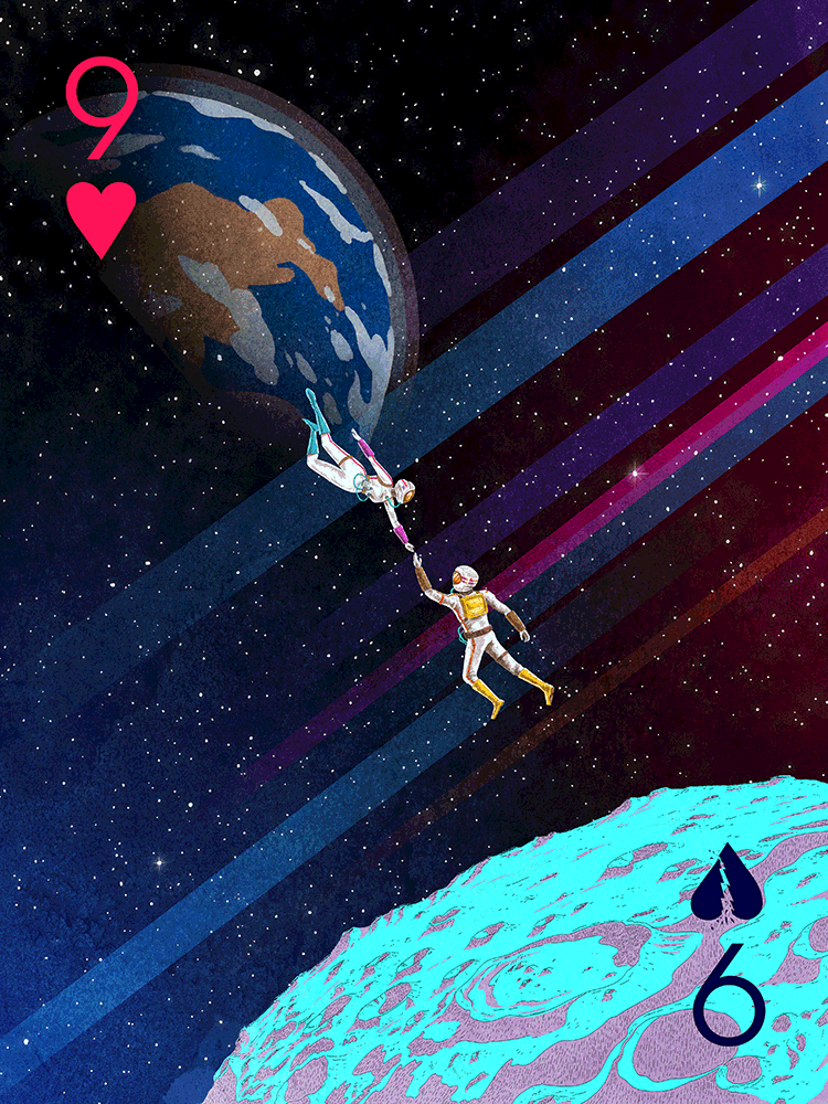 9 of Hearts Variant by JJ Harrison - Hero Complex Gallery