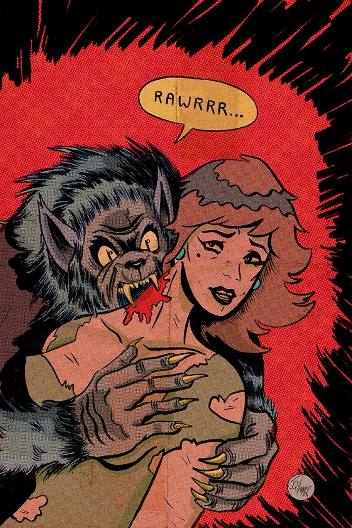 "Rawrrr...!" by J.Q. Hammer - Hero Complex Gallery