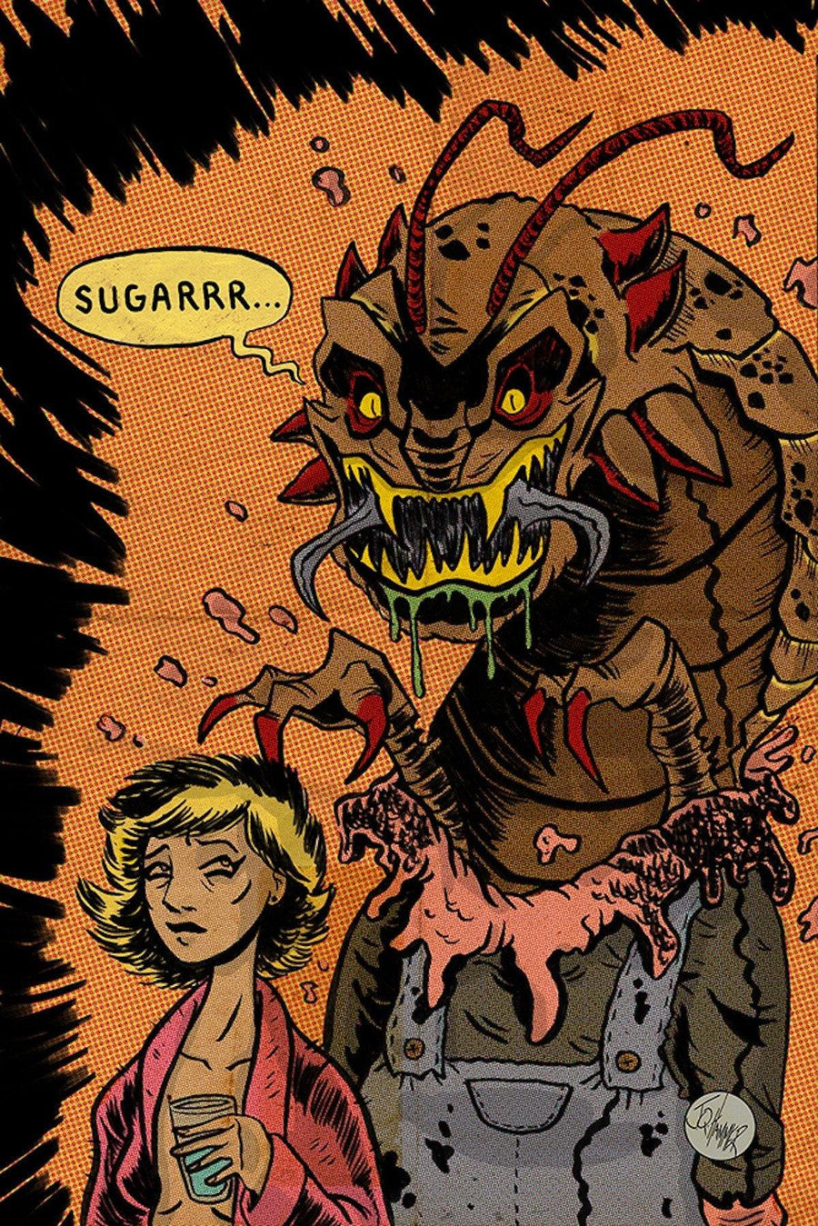 "Sugarrr...!" by J.Q. Hammer - Hero Complex Gallery
