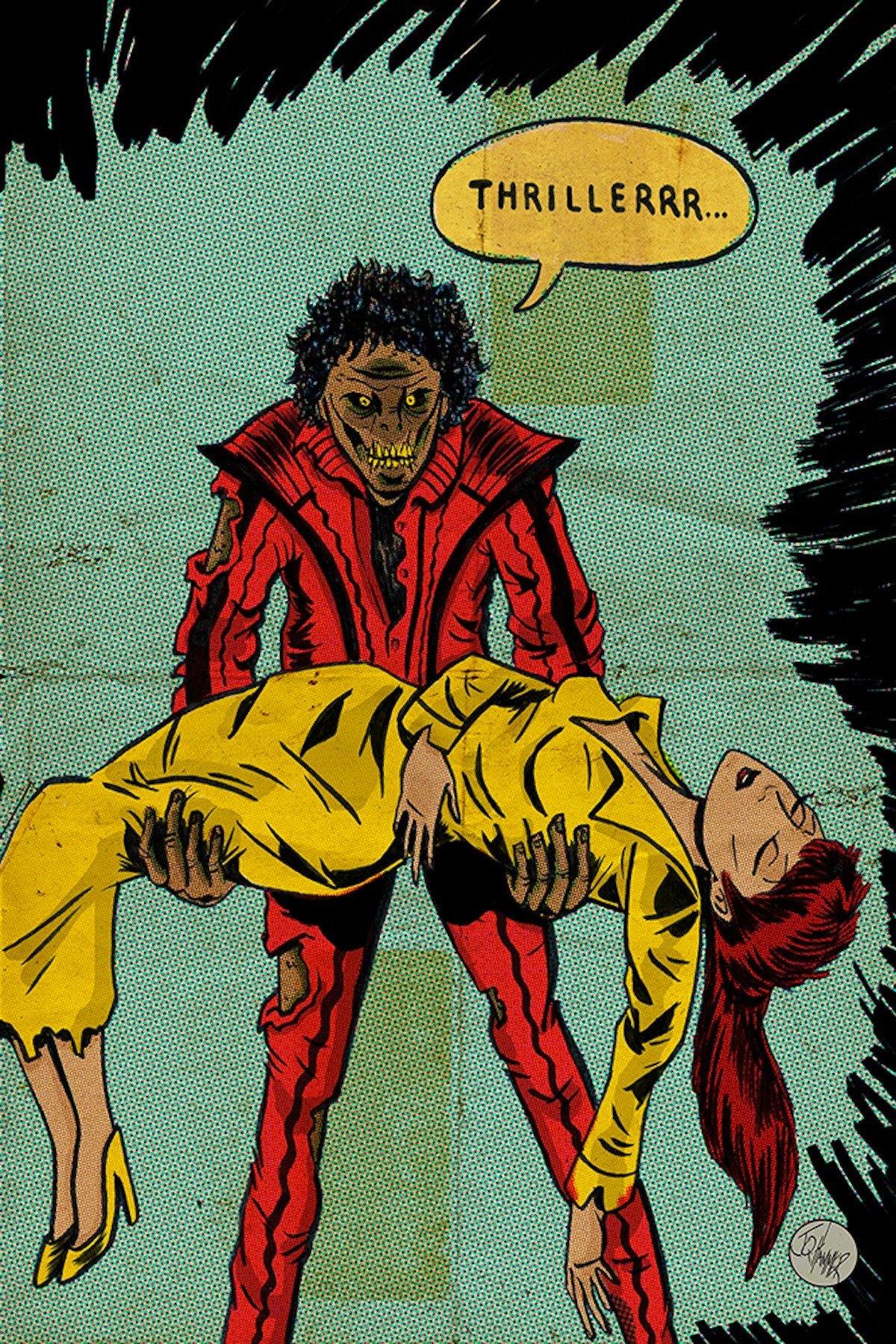 "Thrillerrr...!" by J.Q. Hammer - Hero Complex Gallery