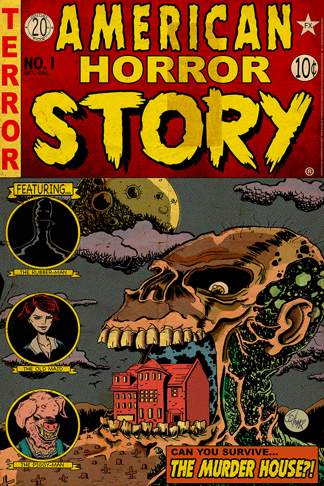 "American Horror Story Issue 1: Murder House" by J.Q. Hammer - Hero Complex Gallery