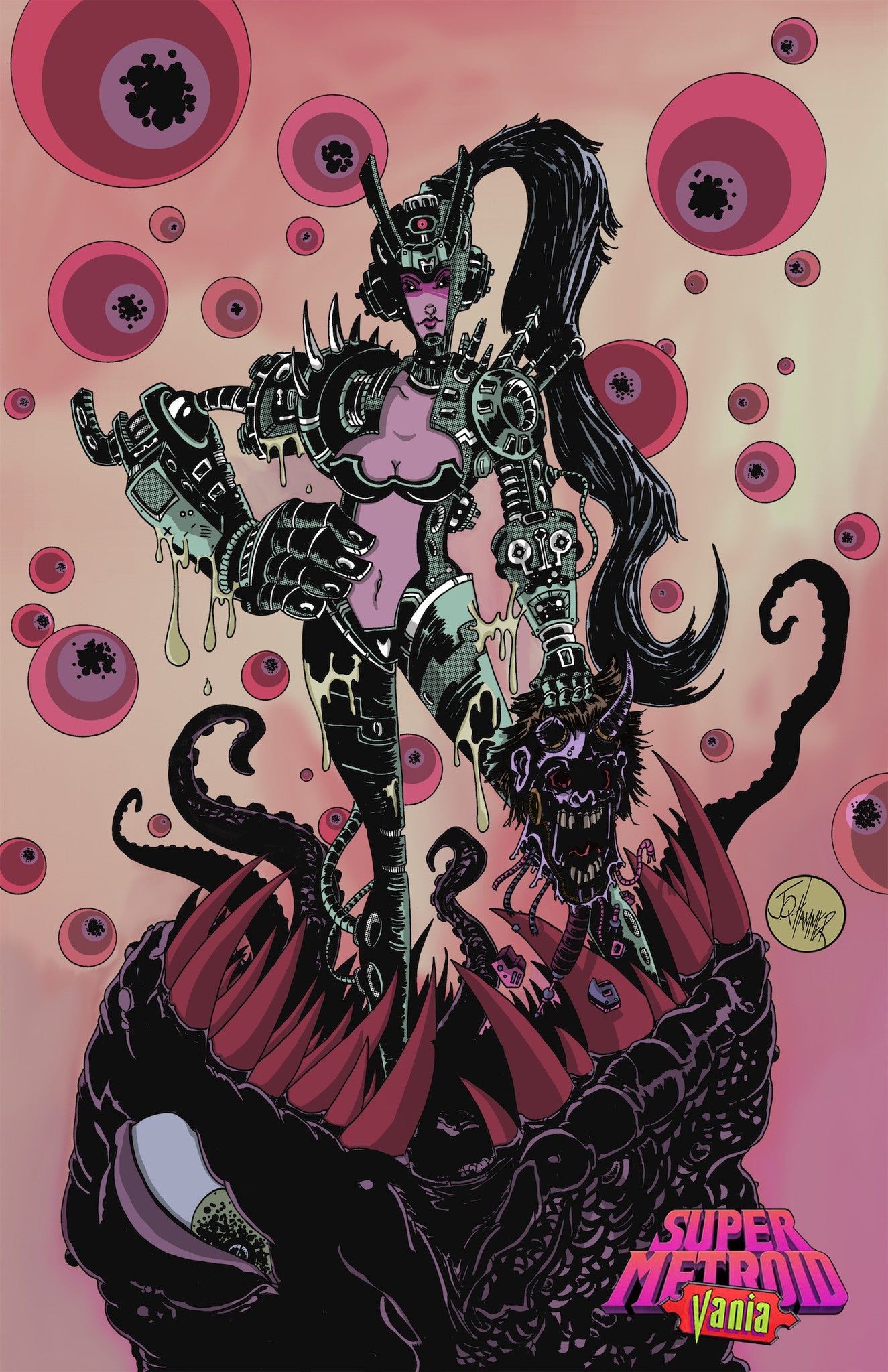 "Super Metroidvania!" by J.Q. Hammer - Hero Complex Gallery