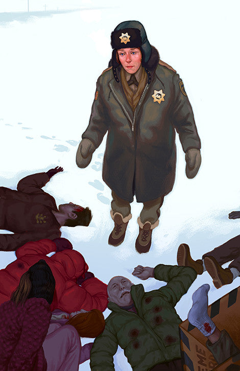 "And for what? For a little bit of money. There's more to life than a little money, you know." by Jacob Sanders - Hero Complex Gallery
