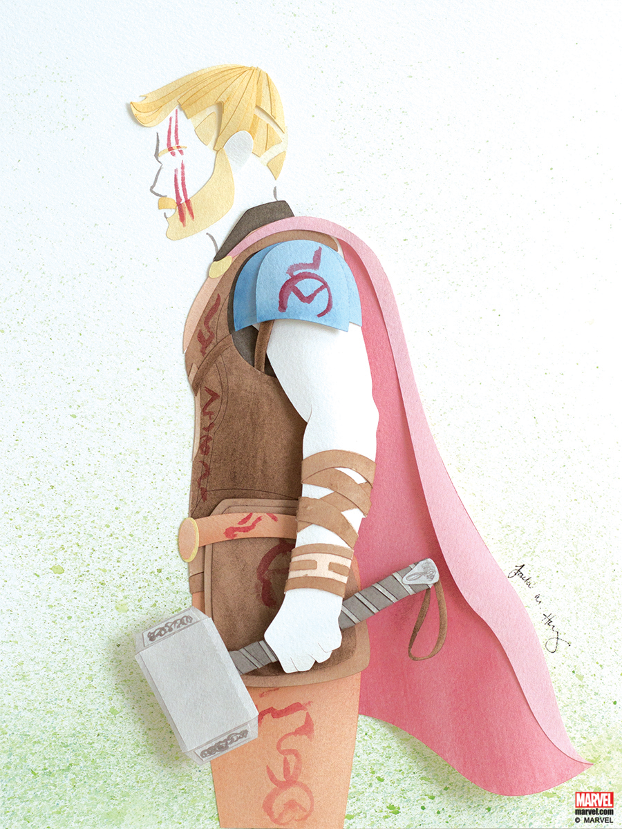 "Thor: Ragnarok" by Jackie Huang - Hero Complex Gallery
