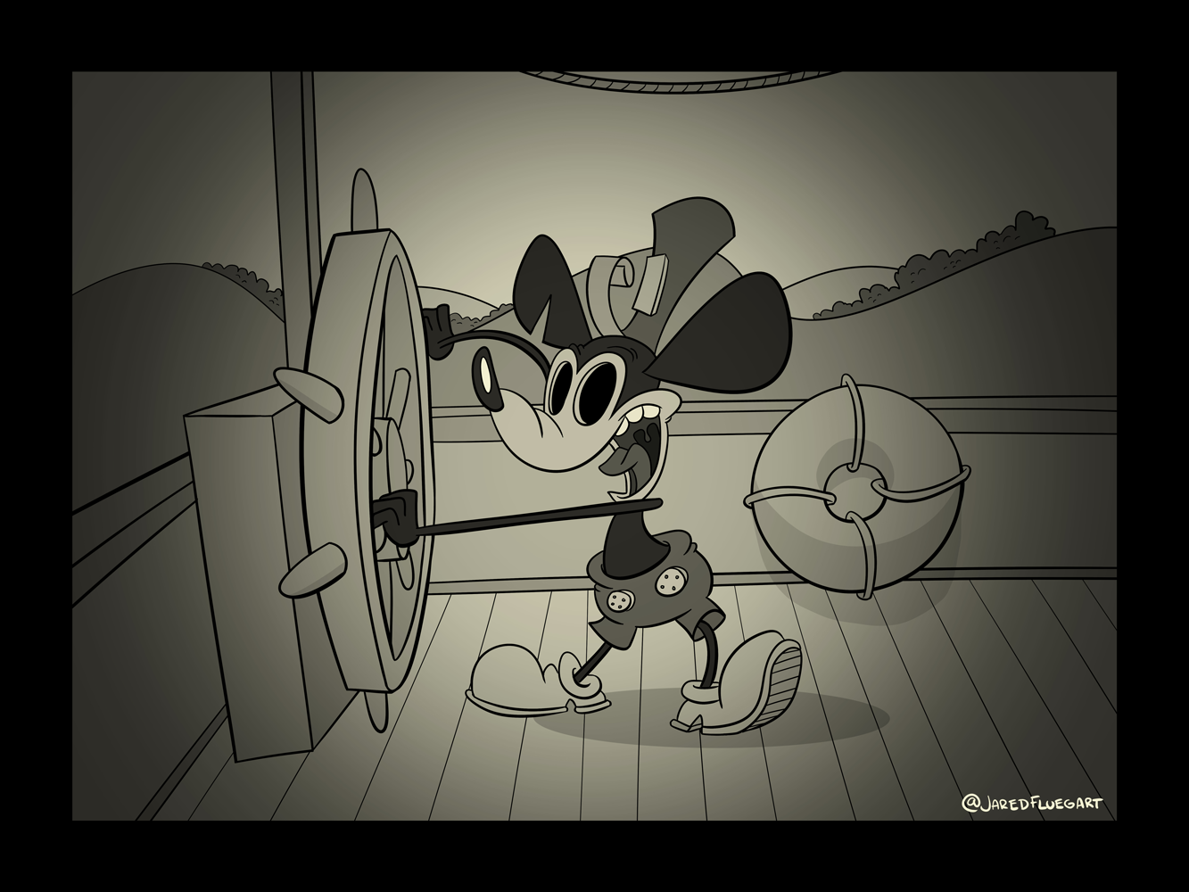 "Aye Aye Captain!" by Jared Fluegel