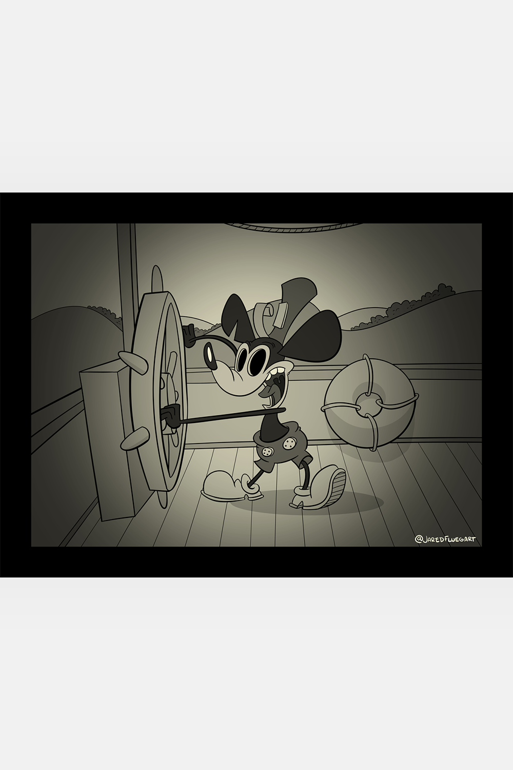 "Aye Aye Captain!" by Jared Fluegel