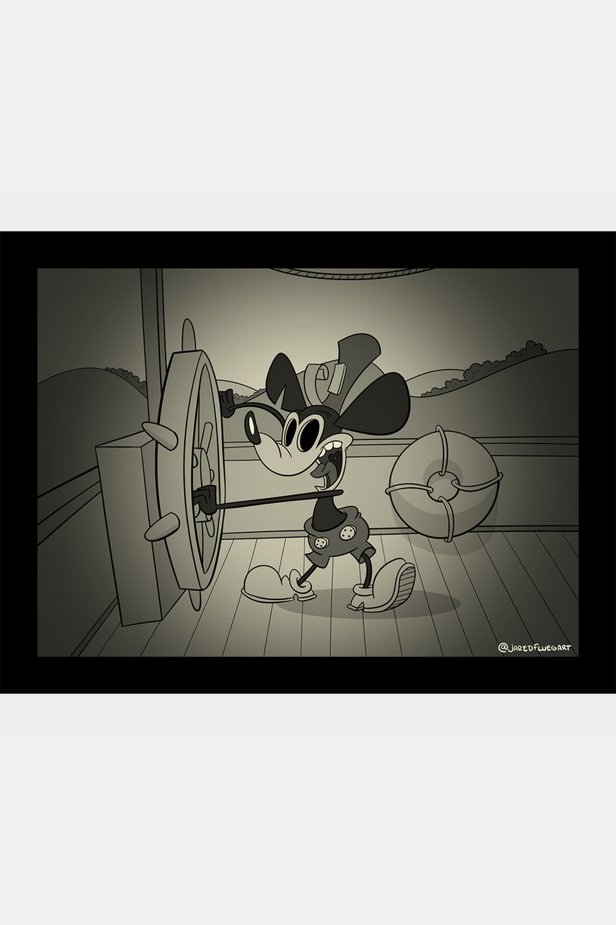 "Aye Aye Captain!" by Jared Fluegel