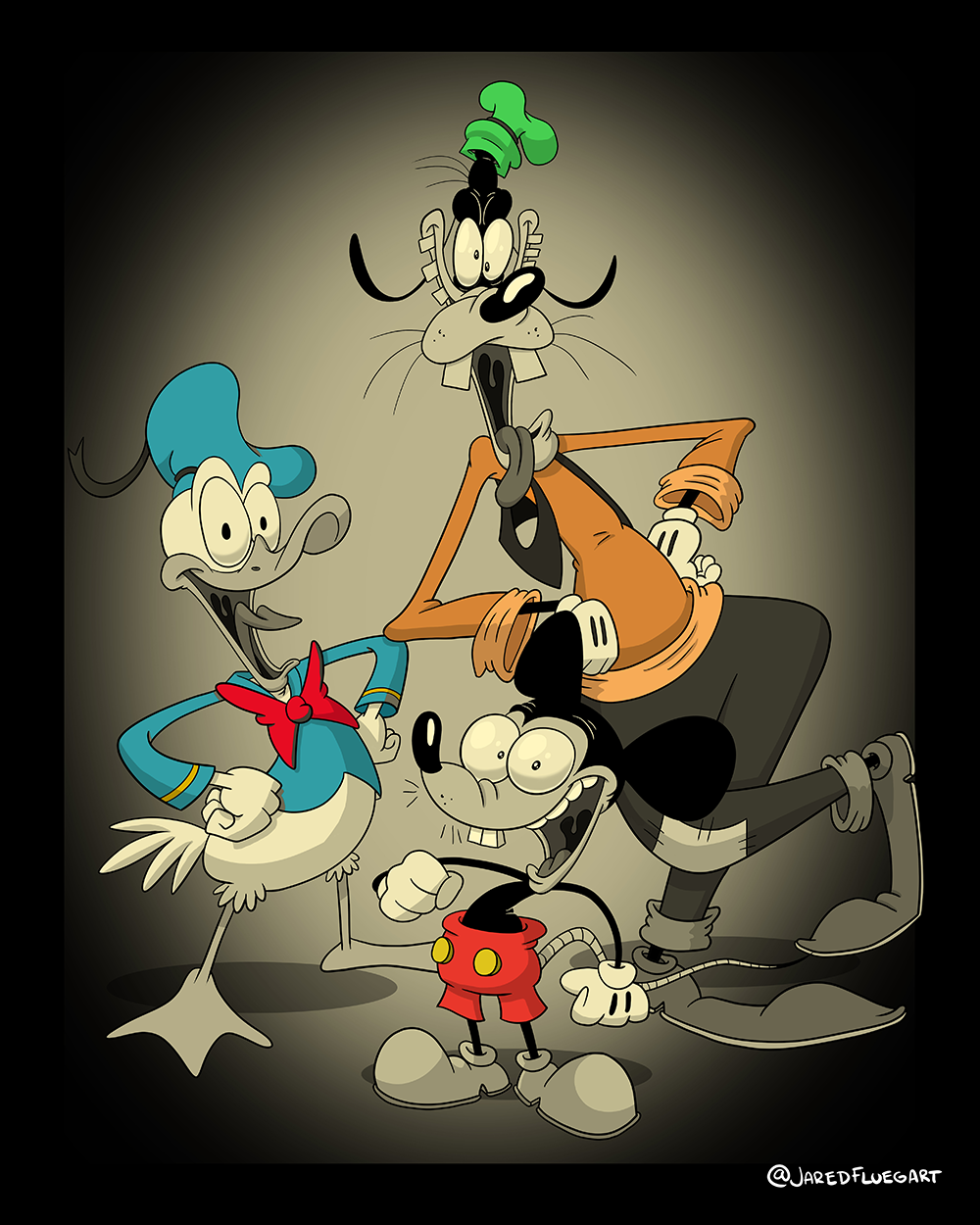 "Three Best Friends" by Jared Fluegel