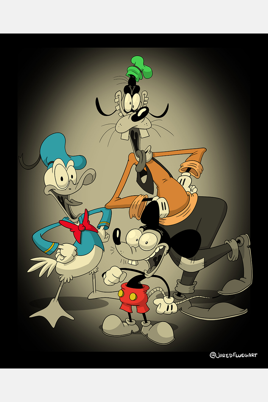 "Three Best Friends" by Jared Fluegel