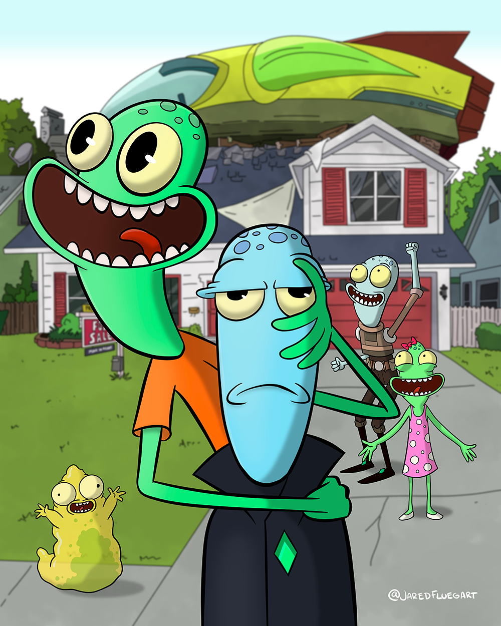 "Welcome Home!" by Jared Fluegel