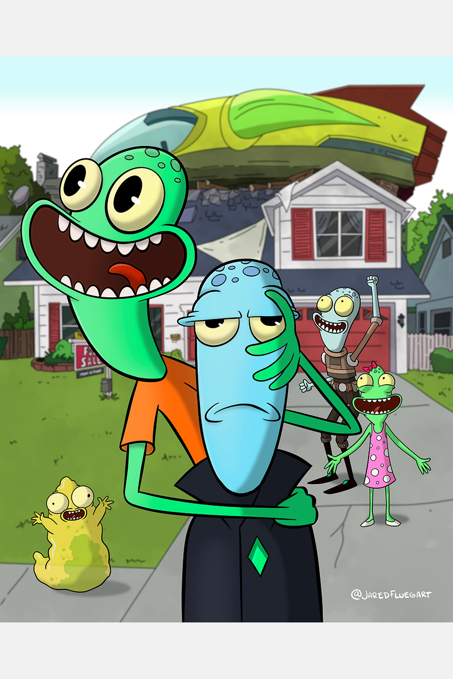 "Welcome Home!" by Jared Fluegel