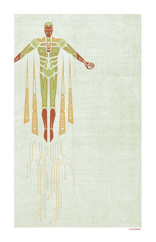 "Redemption Vision" by Jeffrey Veregge - Hero Complex Gallery